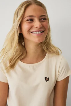 Ellos Collection Pyjamassæt Beige leopardprint