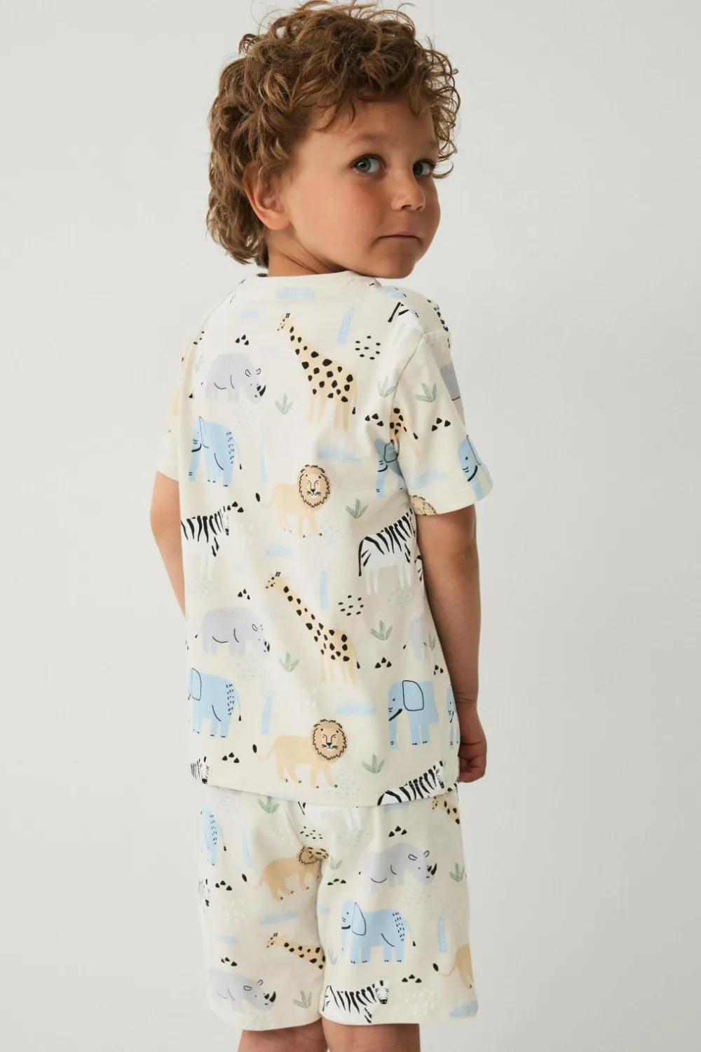 Ellos Collection Pyjamas Beigemønstret Best