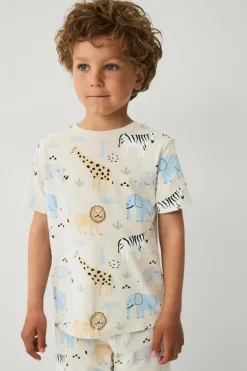 Ellos Collection Pyjamas Beigemønstret Best