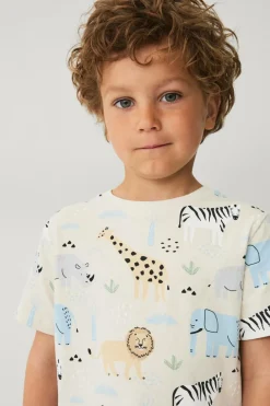 Ellos Collection Pyjamas Beigemønstret Best