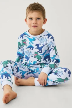 Ellos Collection Pyjamas Hvid mønstret Hot