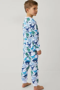 Ellos Collection Pyjamas Hvid mønstret Hot