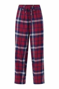 Ellos Collection Pyjamassæt i flonel Rødblå ternet Discount