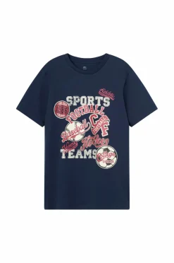 Ellos Nattøj & Homewear>Collection Pyjamassæt i bomuld Blå