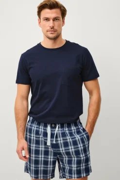 Ellos Nattøj & Homewear>Collection Pyjamas Norris Blåternet