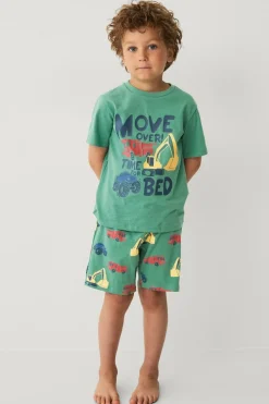 Ellos Nattøj & Homewear>Collection Pyjamas Grøn mønstret