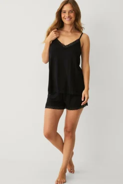 Ellos Nattøj>Collection Pyjamassinglet Sort