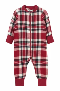 Ellos Collection Pyjamas Eli Baby Rødternet Outlet