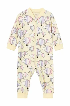 Ellos Collection Pyjamasoverall Kerry Gul varmluftballon New
