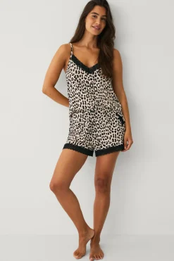 Ellos Collection Pyjamasshorts Leiomønstrad New