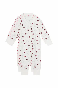 Ellos Collection Pyjamas Sam Mariehøne mønstret + plettet New