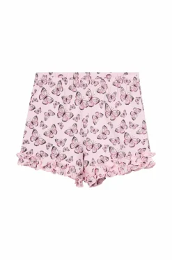Ellos Collection Pyjamas Rosa sommerfugle mønster New