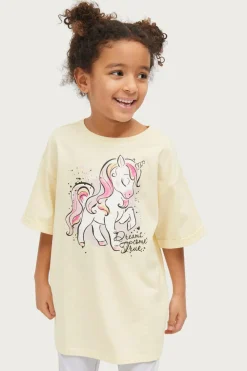 Ellos Collection Pyjamas Magic Gul unicorn + lilla legings Outlet