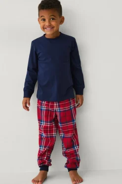 Ellos Nattøj & Homewear>Collection Pyjamassæt rødrutig