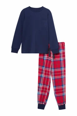 Ellos Nattøj & Homewear>Collection Pyjamassæt rødrutig