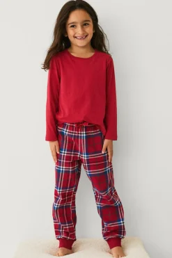 Ellos Collection Pyjamassæt rød rut Best