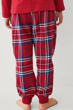 Ellos Collection Pyjamassæt rød rut Best