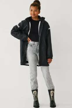 Ellos Collection Regnjakke med pileforing sort Online