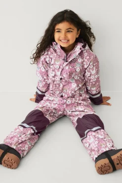 Ellos Overtøj>Collection Regntøj Regna med fleeceforing Syrenlila