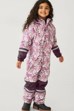 Ellos Overtøj>Collection Regntøj Regna med fleeceforing Syrenlila