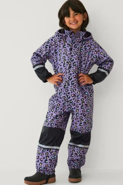 Ellos Overtøj>Collection Regntøj Regna med fleeceforing kalklila