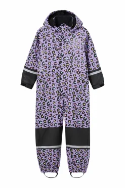 Ellos Overtøj>Collection Regntøj Regna med fleeceforing kalklila