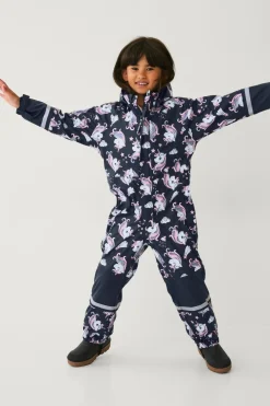 Ellos Collection Regntøj Regna med fleeceforing Marinblå Best