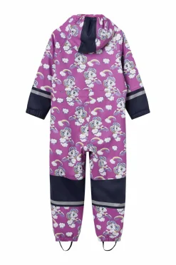 Ellos Collection Regntøj Regna med fleeceforing Mk rosa mønstret