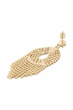 Ellos Collection Øreringe med rhinstene Guld Discount