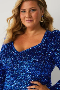 Ellos Smykker>Collection Ørestikker Guld/blå