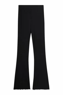 Ellos Collection Ribbede leggings Sort