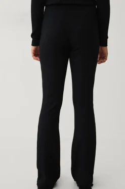 Ellos Collection Ribbede leggings Sort