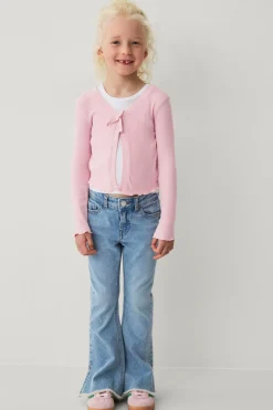 Ellos Collection Ribbet cardigan Lys lilla New