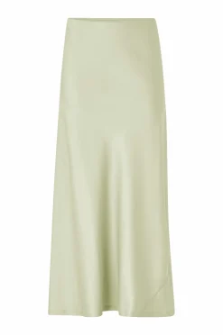 Ellos Collection Satinkjole Lysegrøn Outlet