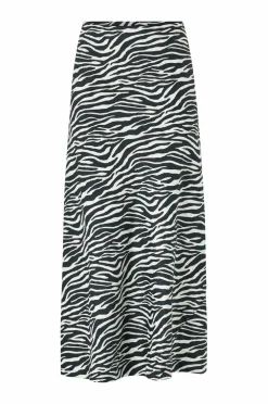 Ellos Collection Satinkjole Zebra aop Outlet