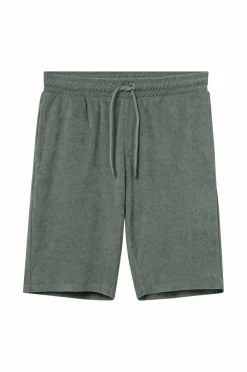 Ellos Collection Shorts Jason i frotté Grågrøn New