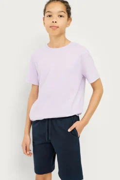 Ellos Collection Shorts Basic Sweatshorts Blue/misty grey Discount