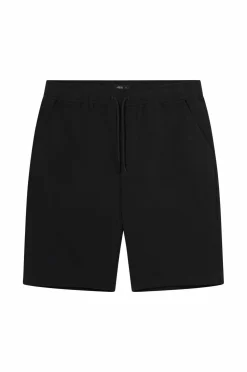 Ellos Collection Shorts i bomuldstwill Sort