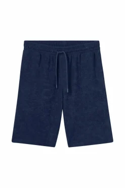 Ellos Shorts>Collection Shorts Jason i frotté Marineblå