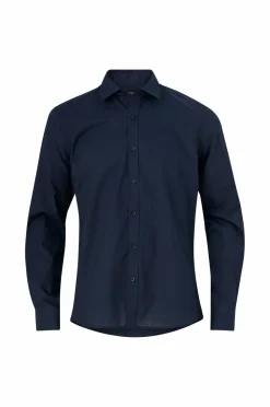 Ellos Collection Skjorte Yale Easy Iron Marineblå