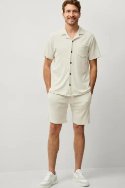 Ellos Skjorter>Collection Skjorte i frotté Beige