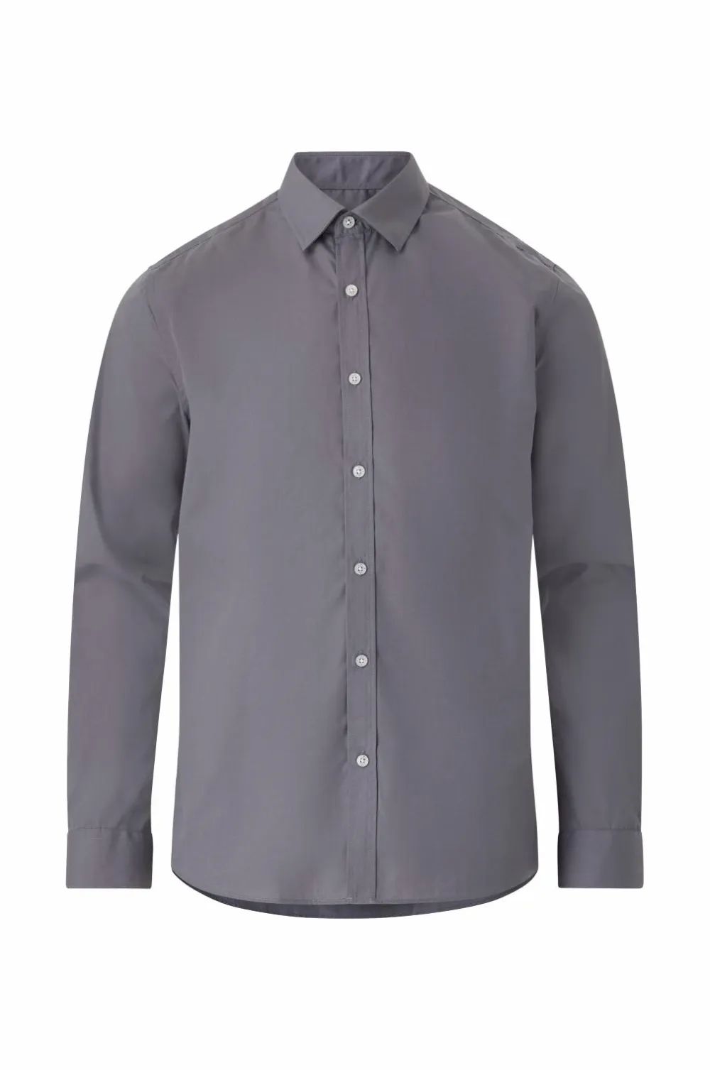 Ellos Collection Skjorte Yale Easy Iron Grå Clearance