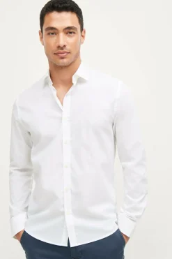 Ellos Collection Skjorte Yale Easy Iron Hvid New