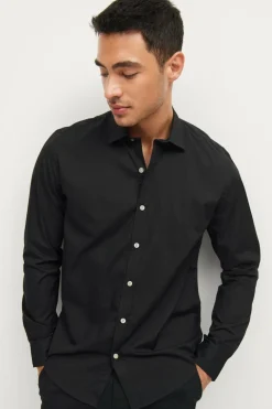 Ellos Collection Skjorte Yale Easy Iron Sort Sale