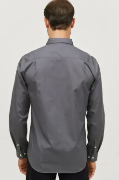 Ellos Collection Skjorte Yale Easy Care Excaliburgrå Best