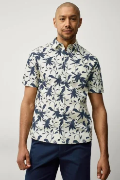 Ellos Collection Skjorte Walden Beige Discount