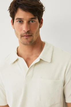 Ellos Collection Skjorte i frotté Beige New