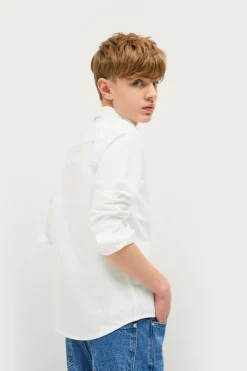 Ellos Collection Skjorte David i oxford Hvid