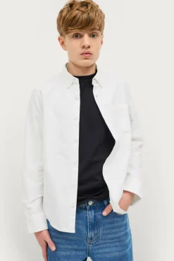 Ellos Collection Skjorte David i oxford Hvid