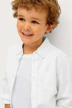 Ellos Collection Skjorte David i oxford Hvid Online